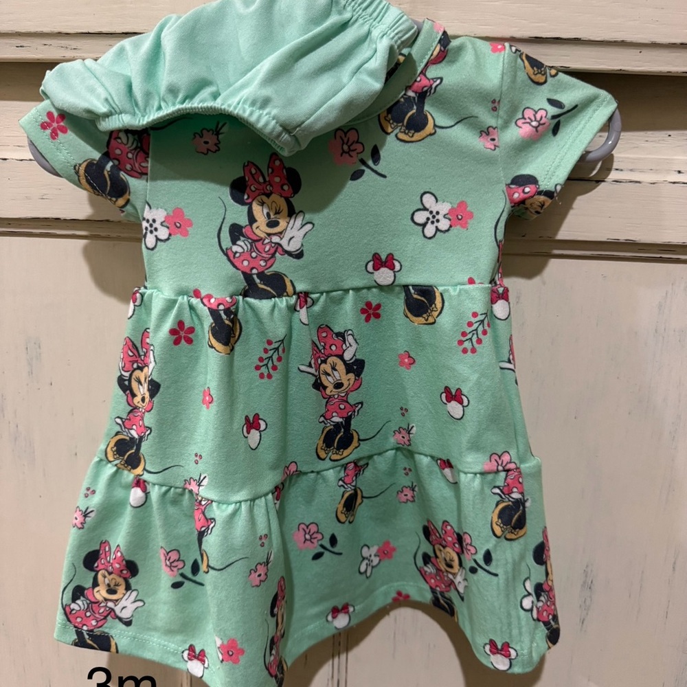 Disney Mint Green Minnie Mouse Dress